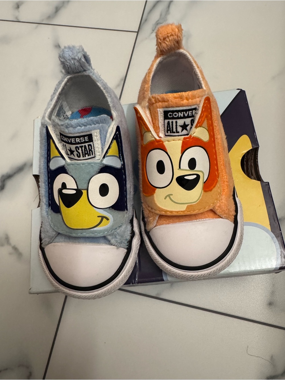 Converse Kids' Bluey Character Slip-On Sneakers